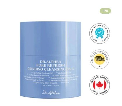 Dr.Althea Pore Refresh Grinding Cleansing Balm 50ml